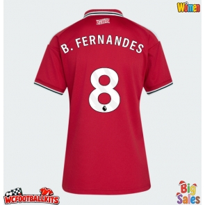Manchester United Bruno Fernandes #8 Replica Home Stadium Shirt for Women 2026-27 Short Sleeve